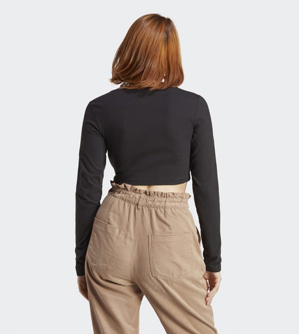 Adidas  Sportswear - Black Tops & Blouses