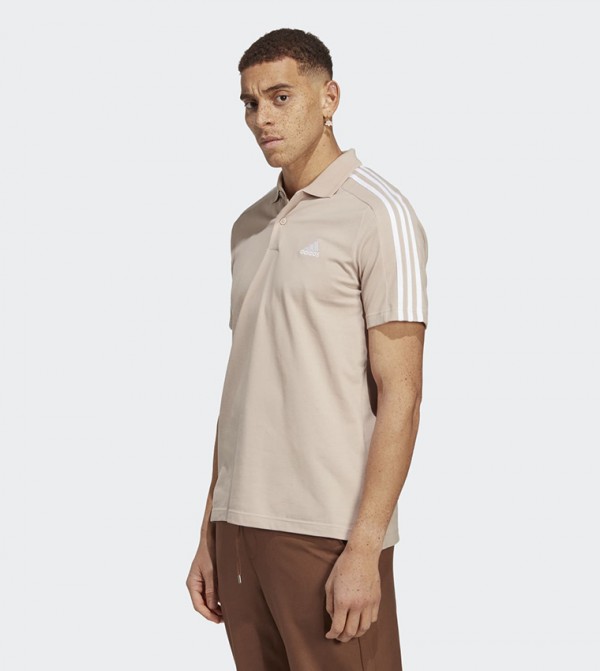 Adidas  - Beige Polo T-shirts