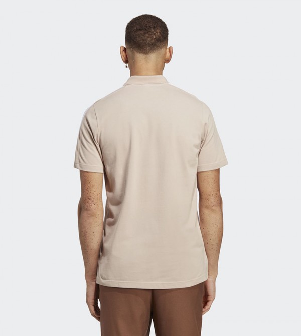 Adidas  - Beige Polo T-shirts