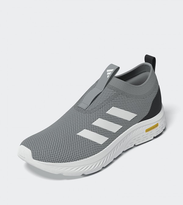 Adidas Adidas - Grey Casual Slip-ons
