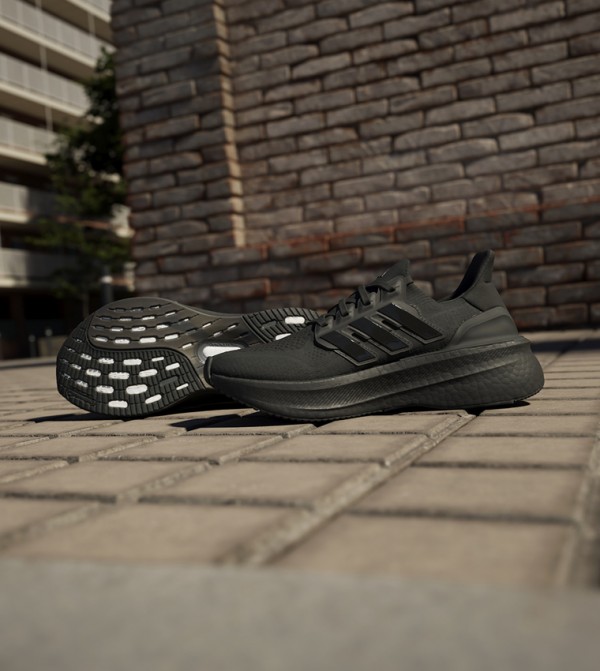 Adidas  - Black Running Shoes