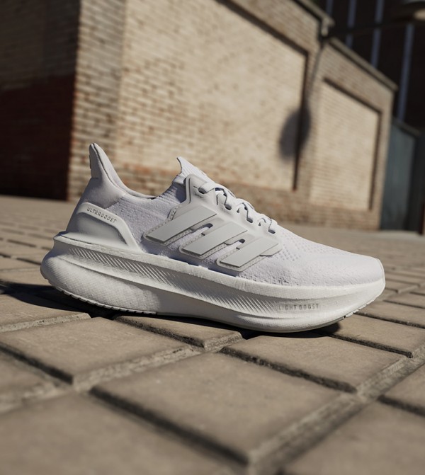 Adidas  - White Running Shoes