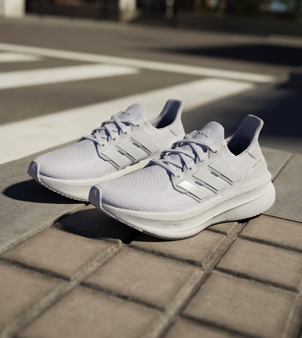 Adidas  - White Running Shoes