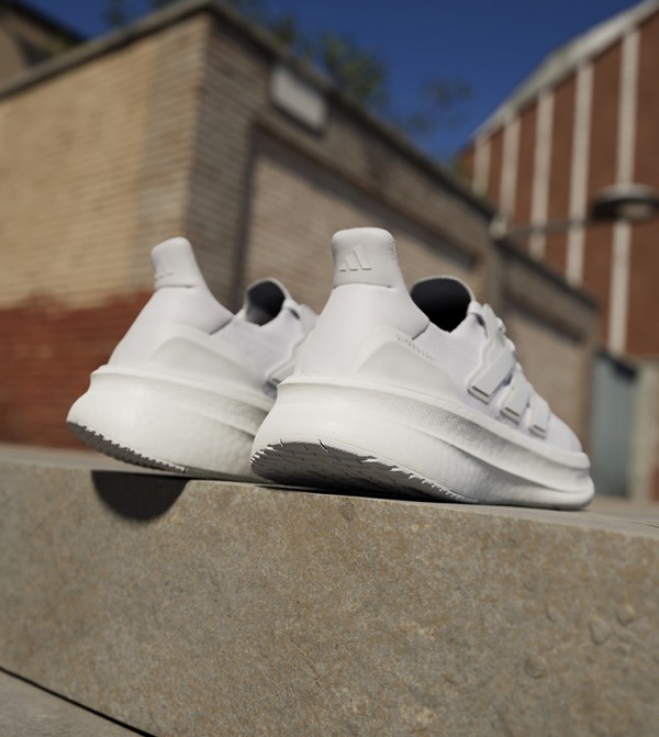 Adidas  - White Running Shoes