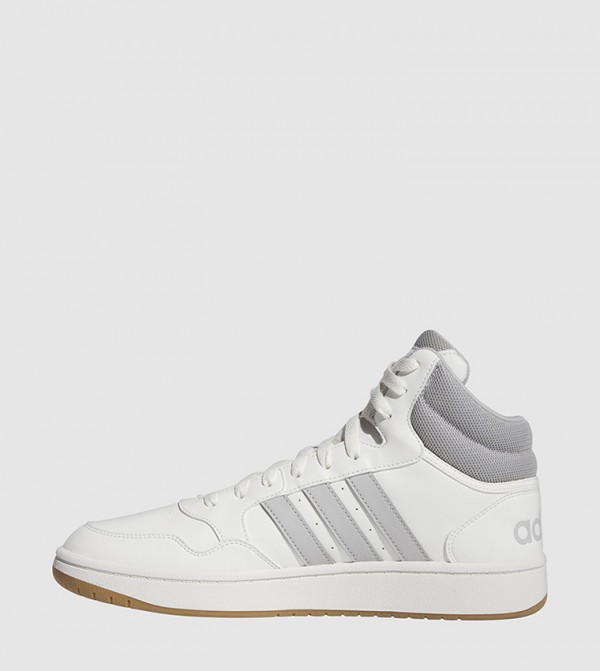 Adidas  - White Basketball Shoes