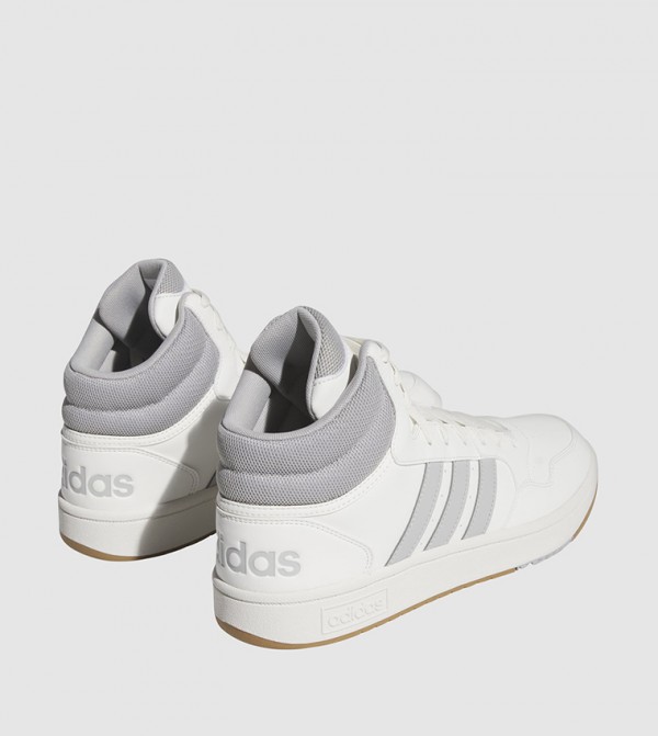 Adidas  - White Basketball Shoes