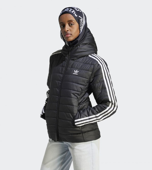 Adidas Sportswear - Black Puffer & Quilted Jackets