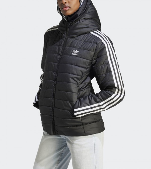 Adidas Sportswear - Black Puffer & Quilted Jackets