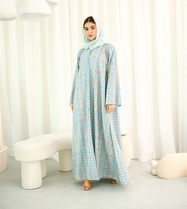 IKKXA  Abayas - Blue Abayas