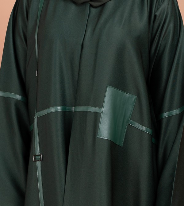 IKKXA  Arabian Clothing - Green Abayas
