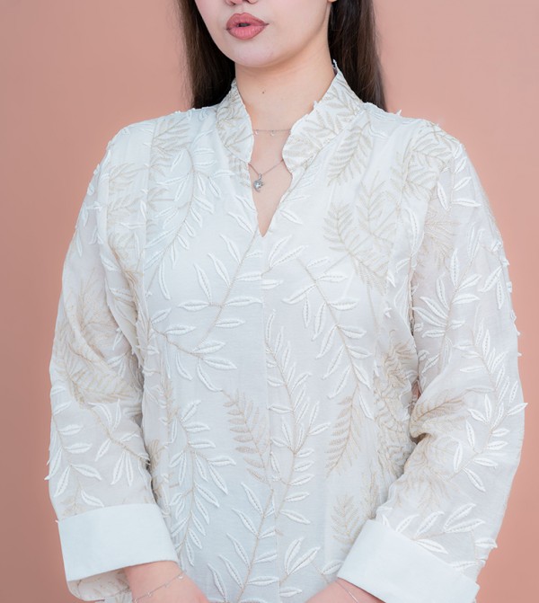 IKKXA  Arabian Clothing - White Jalabiyas