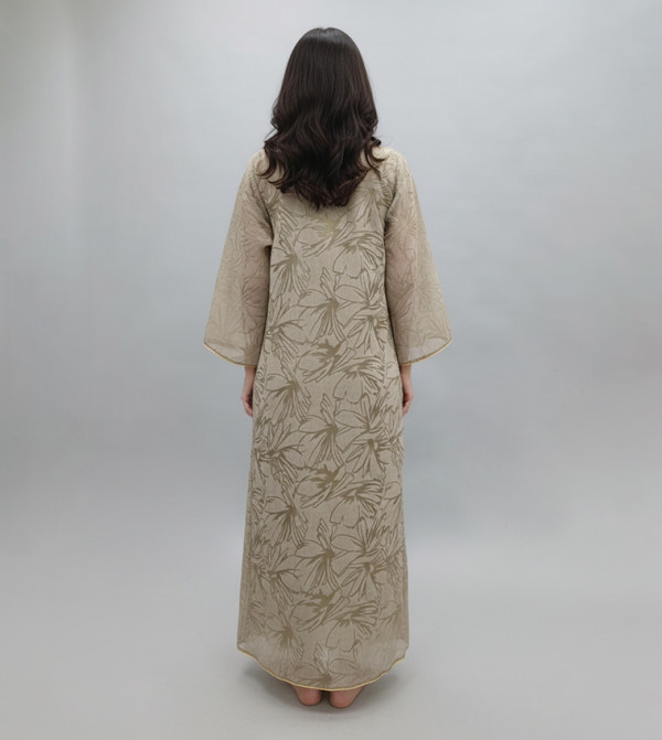 IKKXA  Jalabiya - Beige Jalabiyas