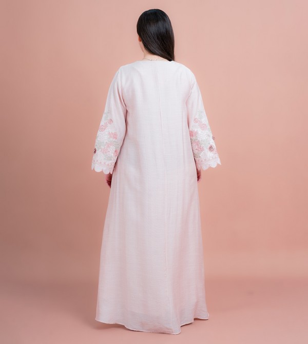IKKXA  Arabian Clothing - Peach Jalabiyas