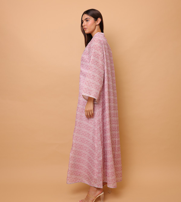 IKKXA  Jalabiya - Peach Jalabiyas