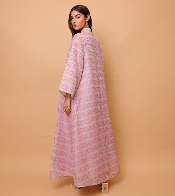 IKKXA  Jalabiya - Peach Jalabiyas