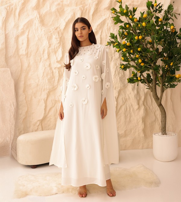 اكسا ملابس عربية - أبيض Jalabiyas