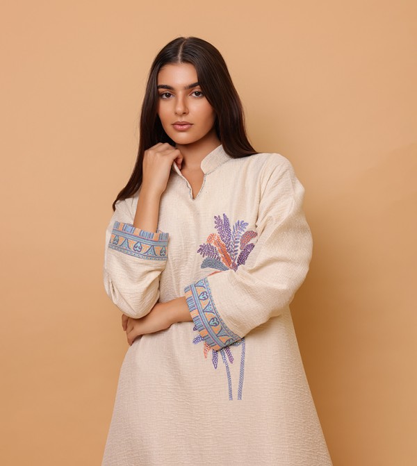 IKKXA  Clothing - Purple Jalabiyas