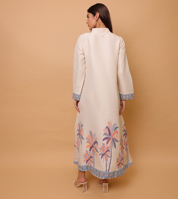 IKKXA  Clothing - Purple Jalabiyas