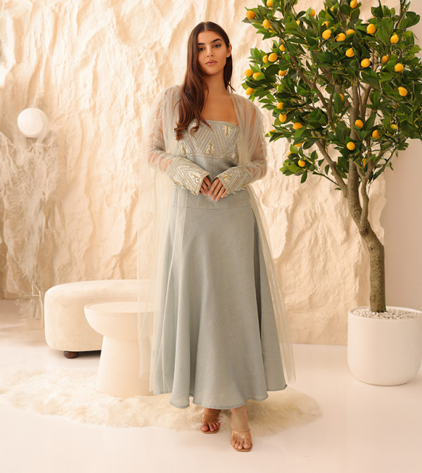 IKKXA Arabian Clothing - Green modestwear