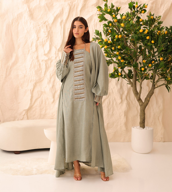 IKKXA Arabian Clothing - Green modestwear