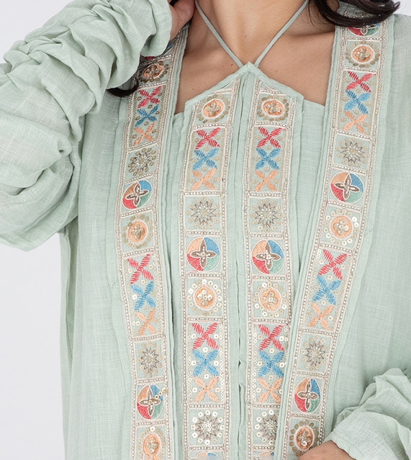 IKKXA  Arabian Clothing - Green modestwear