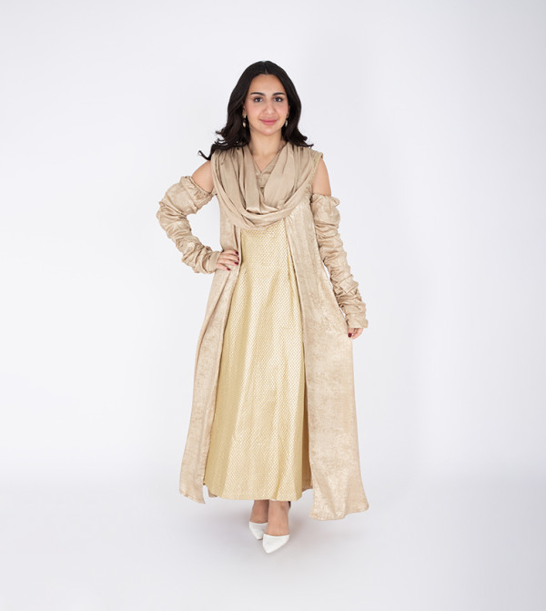 IKKXA  Arabian Clothing - Beige modestwear