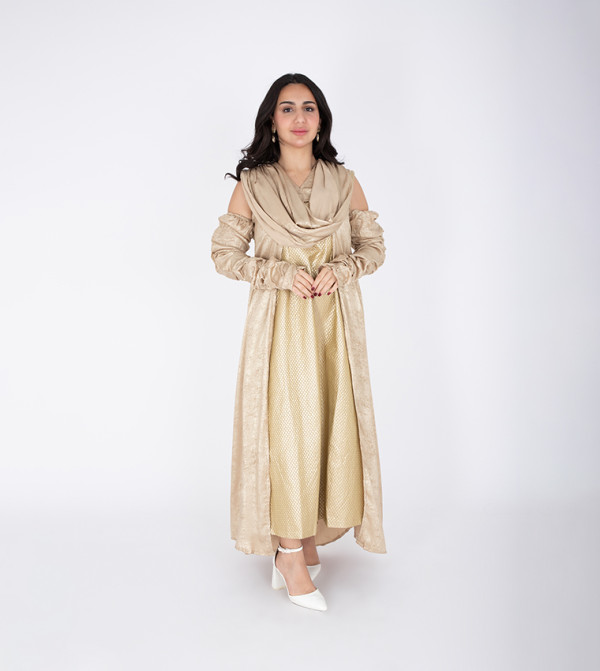IKKXA  Arabian Clothing - Beige modestwear