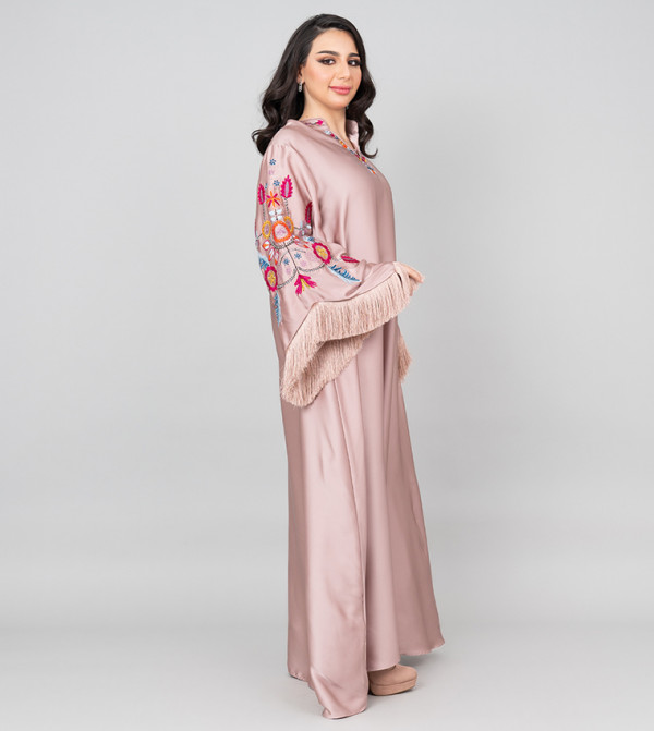 IKKXA  Jalabiya - Peach Jalabiyas