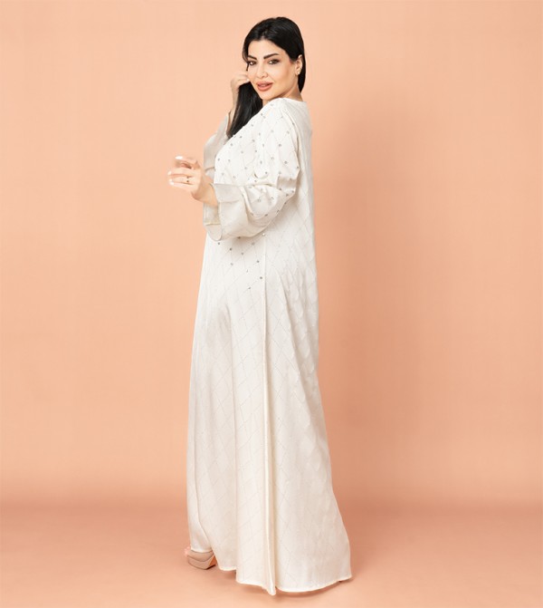 IKKXA  Arabian Clothing - White Jalabiyas