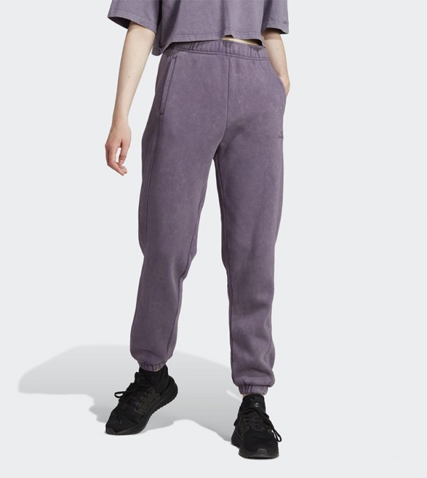 Adidas Adidas - Purple Track Pants/Joggers