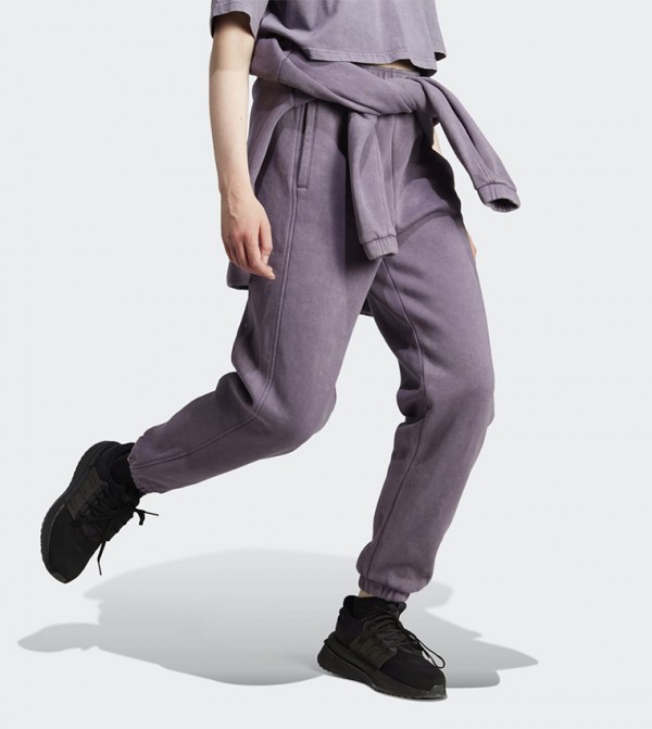 Adidas Adidas - Purple Track Pants/Joggers