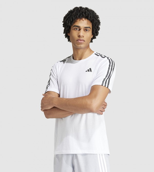 اديداس  ملابس رياضة - أبيض T-Shirts & Vests