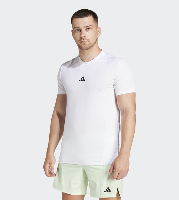 Adidas  Sportswear - White T-Shirts & Vests