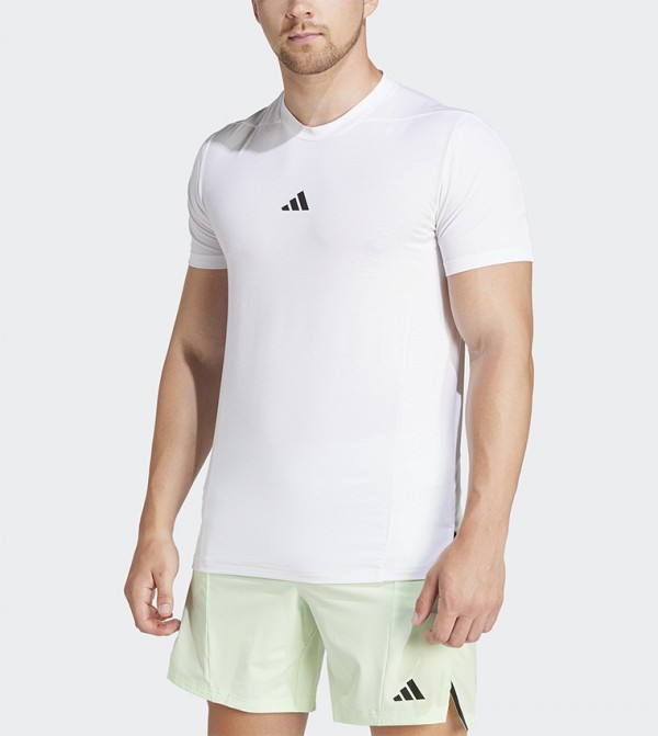 Adidas  Sportswear - White T-Shirts & Vests