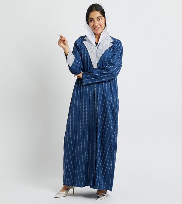 اتش ام اتش ام - NAVY BLUE Abayas