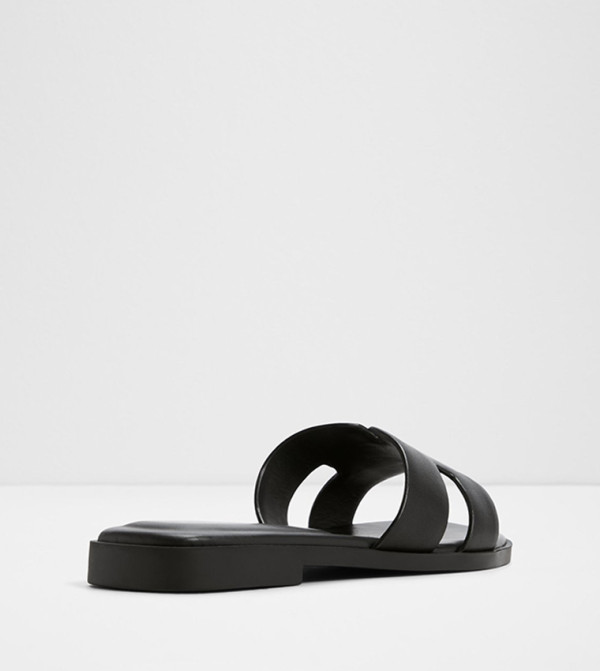 Aldo Aldo - Black Flat Sandals