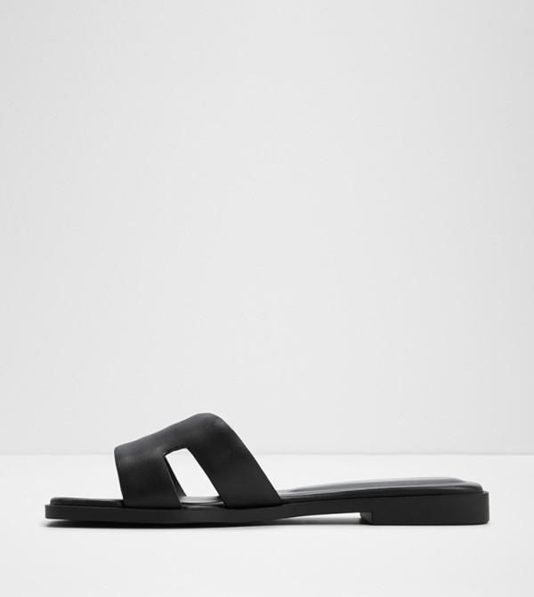 Aldo Aldo - Black Flat Sandals