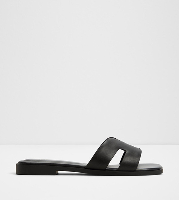 Aldo Aldo - Black Flat Sandals