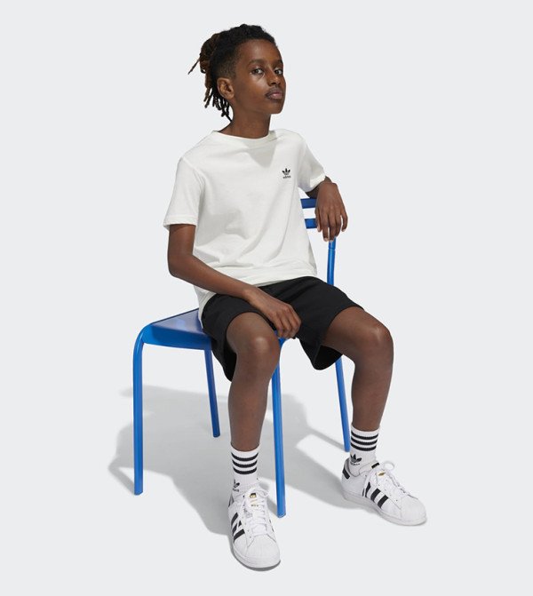Adidas  Clothing - White T-shirts