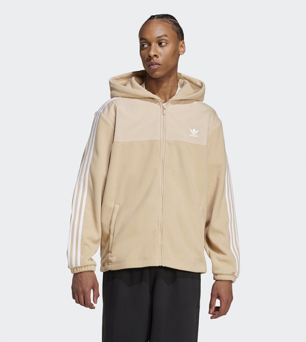 Adidas Jackets & Coats - Beige Casual Jackets