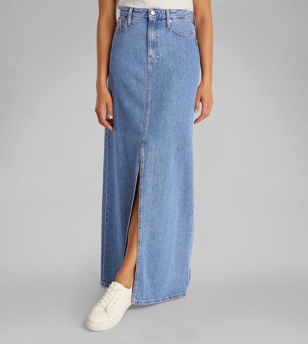 Calvin Klein Jeans  Clothing - Blue Maxi Skirts
