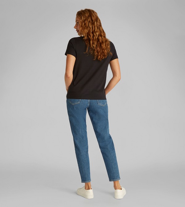 Calvin Klein Women - Black Short Sleeve T-Shirts