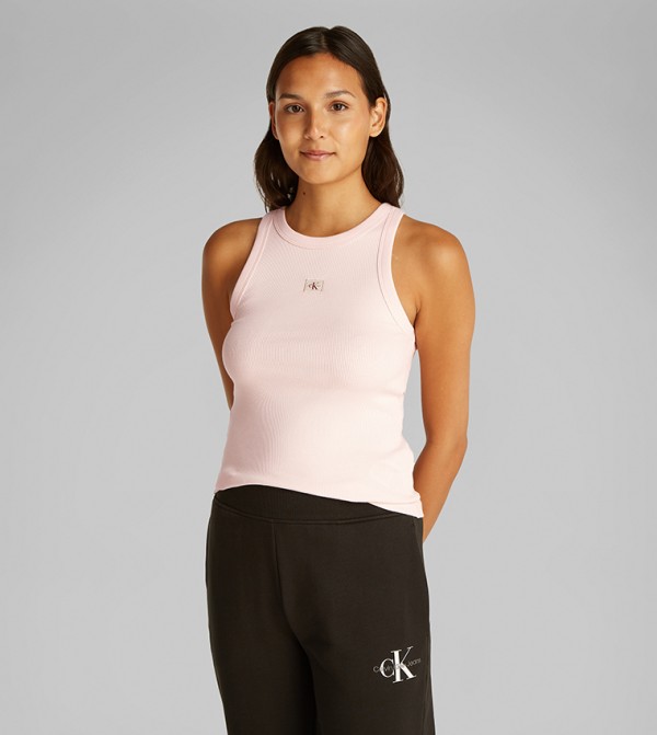 Calvin Klein Calvin Klein - Pink Sleeveless Tops