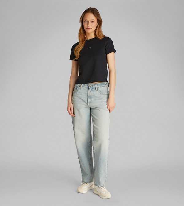 Calvin Klein Jeans Calvin Klein - Black Short Sleeve T-Shirts