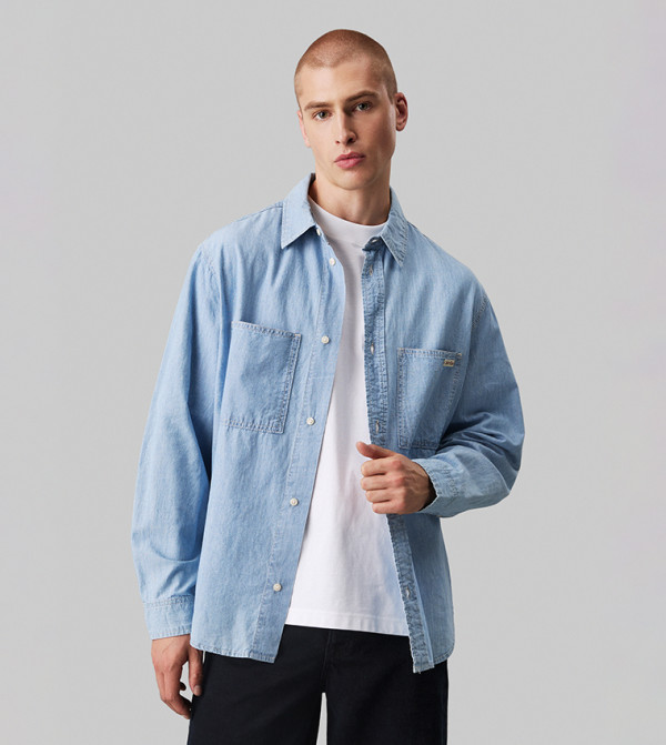 Calvin Klein Jeans  - Blue Long Sleeves