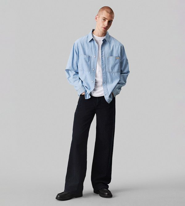 Calvin Klein Jeans  - Blue Long Sleeves