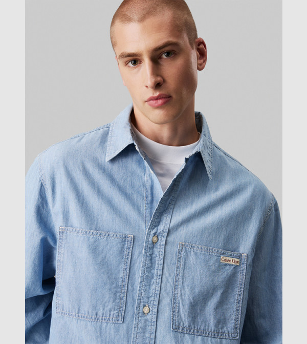 Calvin Klein Jeans  - Blue Long Sleeves