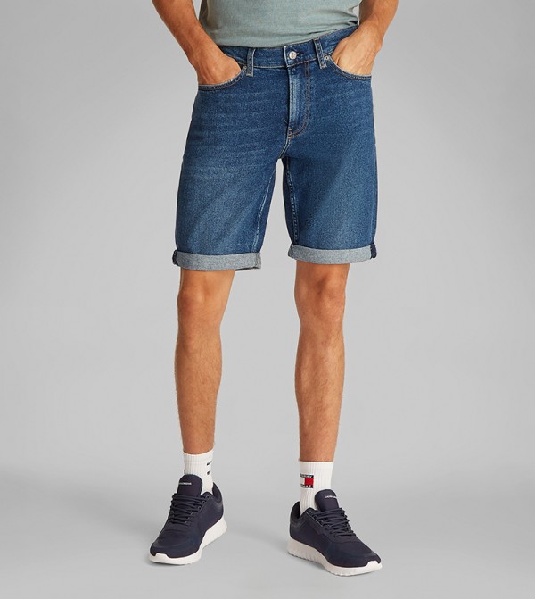 Calvin Klein Jeans  Shorts - Blue Denim shorts