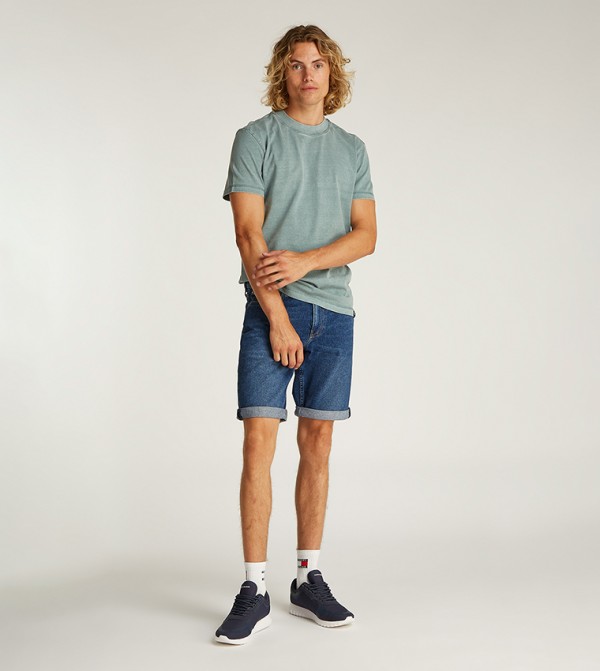 Calvin Klein Jeans  Shorts - Blue Denim shorts
