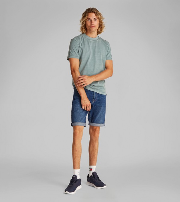 Calvin Klein Jeans  Shorts - Blue Denim shorts